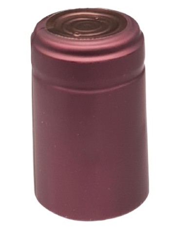 CAPSULA PVC D30X56 BORDEAUX  PZ 100