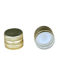 METALLICA LISCIA ORO  D. 31,5X24  BUSTA 100 PEZZI