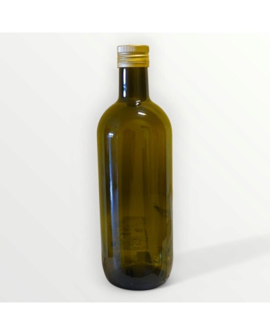 BOTTIGLIA TONDA  PER OLIO DA 1 LITRO PEZZI 20