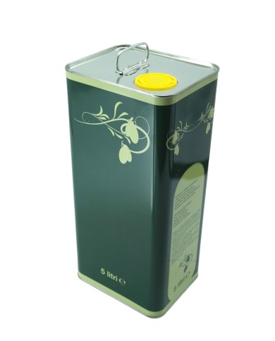 CONTENITORE PER OLIO DA LT. 5 PZ 64 VERDE FRASCA