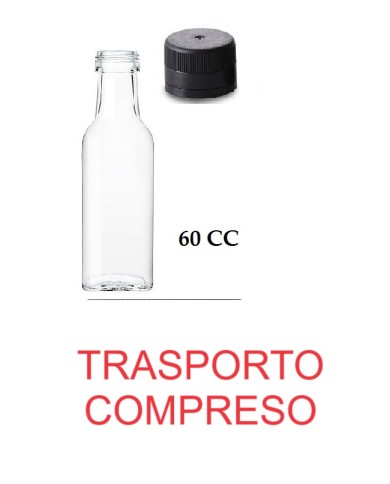 BOTTIGLIA PER ASSAGGIO OLIO DA  60 CC PZ 77