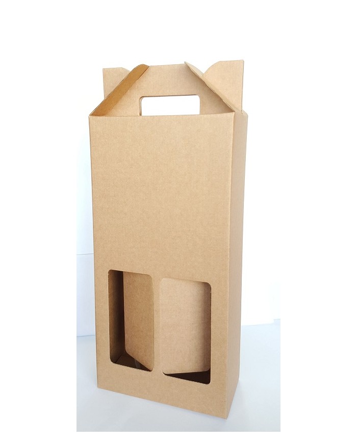 VALIGETTA REGALO PER 2 BOTTIGLIA DA 750 ML PEZZI