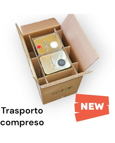 IMBALLO PER  SPEDIRE 2 LATTINE SICURO PEZZI 40