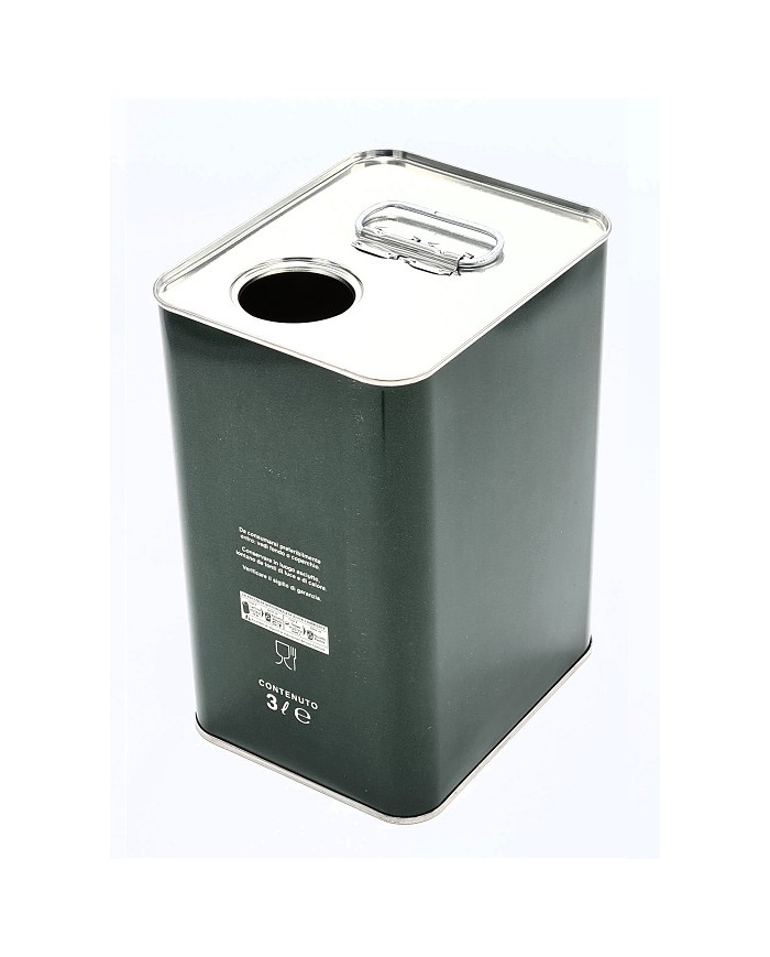 LATTINA DA LITRI 3 VERDE H 205  PZ  64