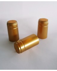 CAPSULA PVC D 30X58 ORO LUCIDO PZ 100
