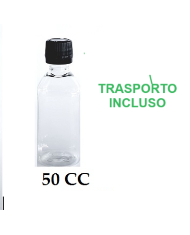 PET DA 50 CC CON TAPPO PEZZI 100