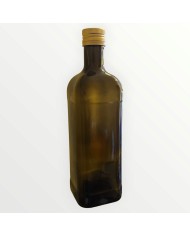 BOTTIGLIA PER OLIO DA LITRO SCURA PEZZI  20