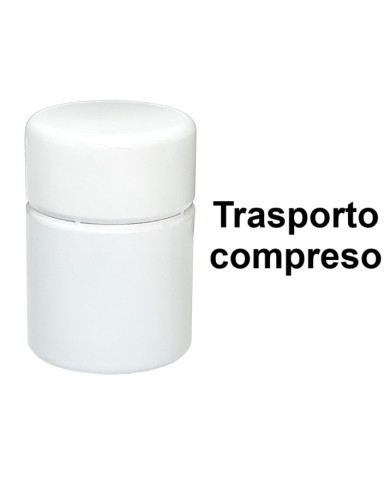 TAPPO ANTIRABBOCCO METALLICO BIANCO PZI 900