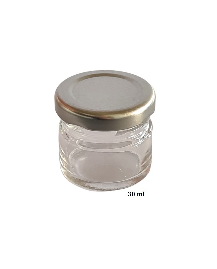 BARATTOLI IN VETRO MONODOSE 30 ML PZ 360