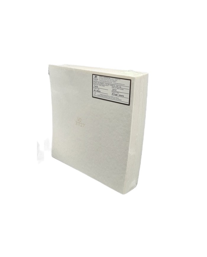 STRATI FILTRANTI V0 PEZZI 25 MIS 40X40 790 G