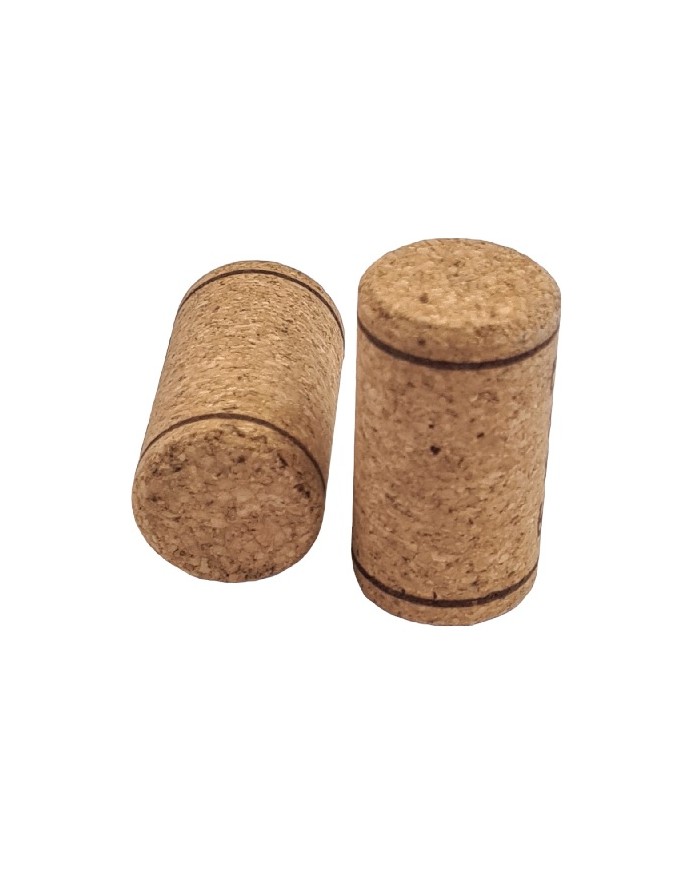TAPPO SUGHERO MICROGRANULATO 24 X 43 PZ 100