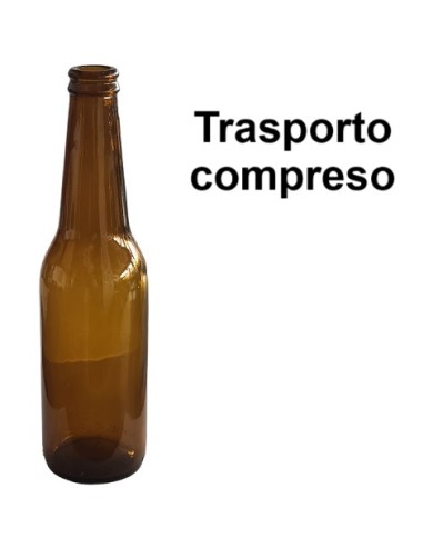 BOTTIGLIA IN VETRO PER BIRRA  33 CC PEZZI 48
