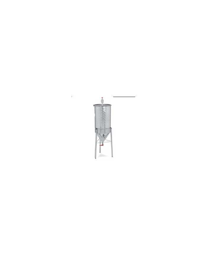 FERMENTATORE PER BIRRA FONDO CONICO LT. 100