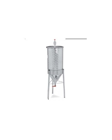 FERMENTATORE PER BIRRA FONDO CONICO 200 LT