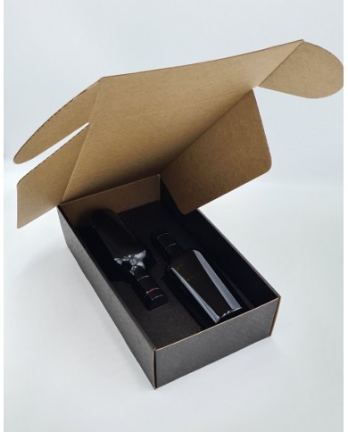 COFANETTO PER 2 BOTTIGLIE A VS LOGO PZ 100
