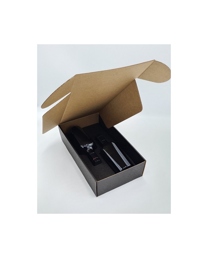 COFANETTO PER 2 BOTTIGLIE A VS LOGO PZ 100