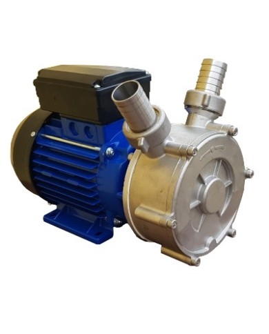 POMPA PER OLIO IN ACCIAIO INOX DA 25 CON RACCORDI