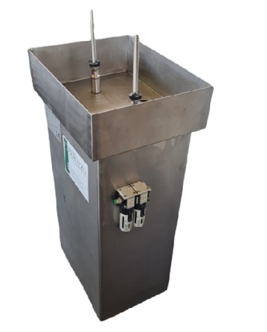 SOFFIATRICE USATA IN ACCIAIO INOX PER BOTTIGLIE
