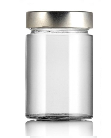 VASO ERGO 314 CC DIAM 70 CON CAPSULA ARGENTO PZ 72