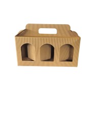PORTAVASO 3 FINESTRE PER VASO 314 CC PZ 10