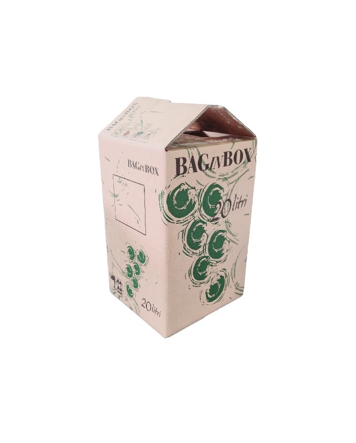 BAG IN BOX LITRI 20 CON SACCA E RUBINETTO PZ 10