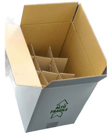 SCATOLA IMBALLO LATTINE CIRCOLARI 12X500 PEZZI 30