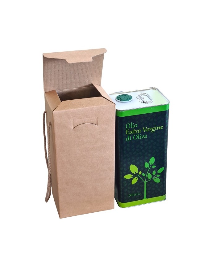 SCATOLA REGALO PER LATTINA OLIO 5 LITRI PZ 30