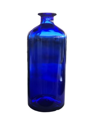 BOTTIGLIA ANTICA FARMACIA 70 CL VETRO BLU PZ 20