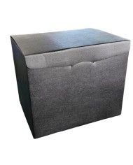 BAULETTO SETA NERO MISURA 440X340X370 H PZI 10