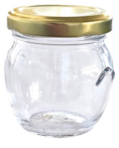 VASO IN VETRO MOD ORCIO DA 106 ML CON TAPPO PZI 40