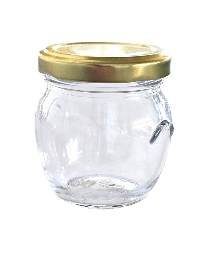 Barattolino in vetro con tappo sughero da 100 ml