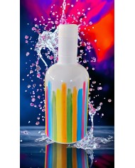 BOTTIGLIA PER OLIO SERIGRAFATA