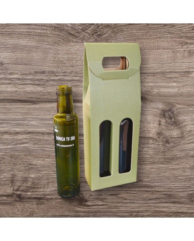 VALIGETTA REGALO PER 2 BOTTIGLIE DA 250 ML PEZZI