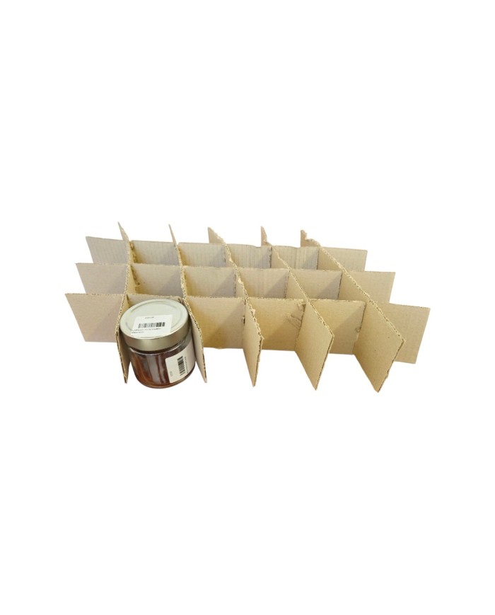 ALVEARE IN CARTONE 24 POSTI PER VASO 212 PEZZI 22