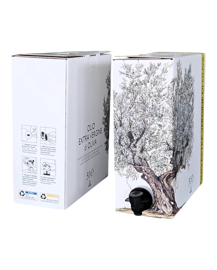 BAG IN BOX CON DECORAZIONE DA 3 LITRI PEZZI 60