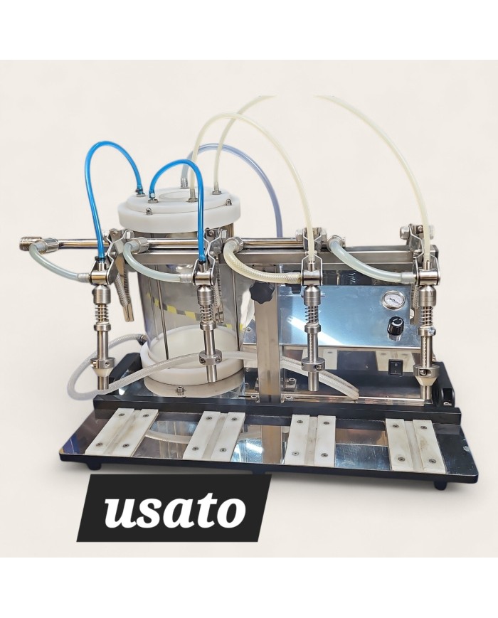 RIEMPITRICE PER BOTTIGLIE USATA PER 4 BOTTIGLIE