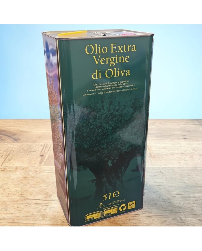 CONTENITORE PER OLIO DA LT 5  ALBERO EXTRA PZ 72