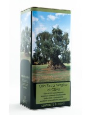 CONTENITORE PER OLIO DA LT 5  ALBERO EXTRA PZ 64