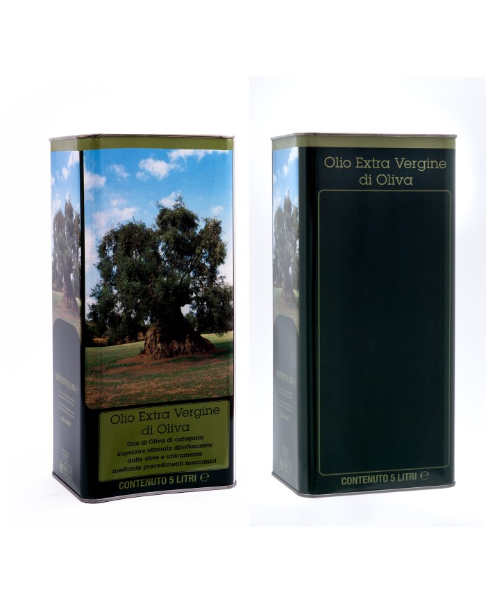 CONTENITORE PER OLIO DA 5 LT PZ 256 ALBERO EXT