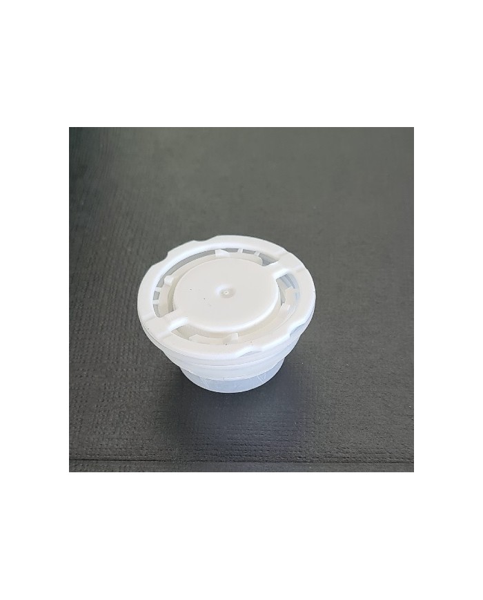 LATTINA PER OLIO LITRI 1 BIANCA CON TAPPO PZ 50