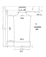 KING QUADRA ANTIRABBOCCO DA 500 CC PZ 20