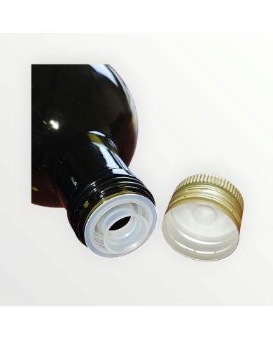 BOTTIGLIA PER OLIO DA LITRO SCURA PEZZI  20
