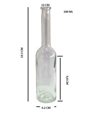 BOTTIGLIA PER LIQUORI DA 100 CC PEZZI 50