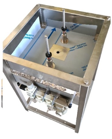 SOFFIATRICE SEMIAUTOMATICA A DUE BECCHI