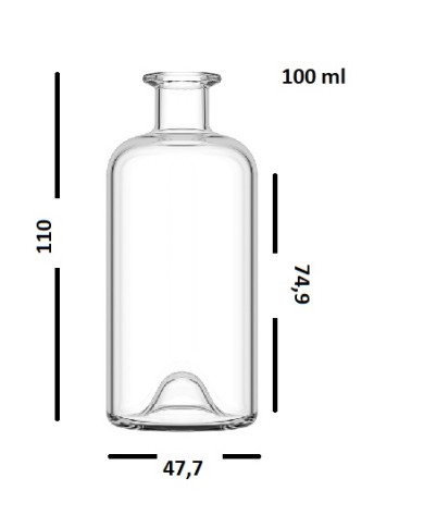 BOTTIGLIA ANTICA FARMACIA 100 ML PZ 60