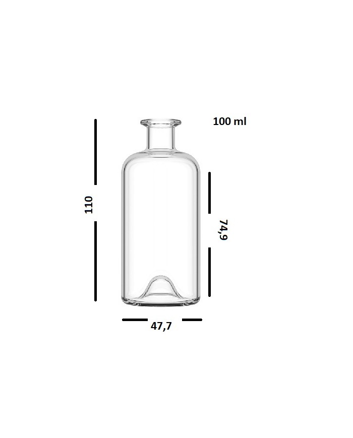 BOTTIGLIA ANTICA FARMACIA 100 ML PZ 60
