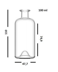 BOTTIGLIA ANTICA FARMACIA 100 ML PZ 60