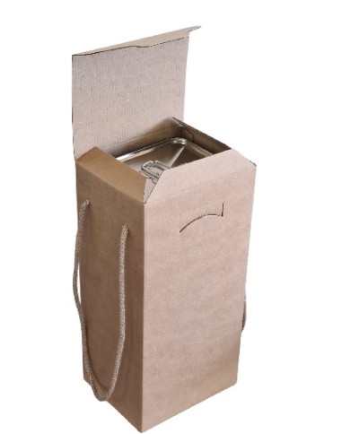 SCATOLA REGALO PER LATTINA OLIO 5 LITRI PZ 30