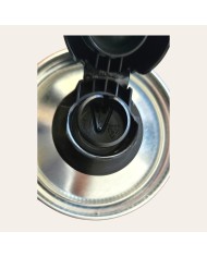 CIRCULAR OIL CAN 500 CC BLACK PIECES 80