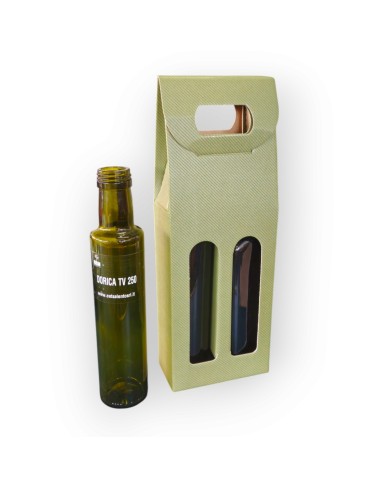 VALIGETTA REGALO PER 2 BOTTIGLIE DA 250 ML PEZZI